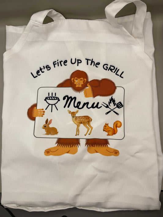 Apron “Lets Fire Up the Grill”